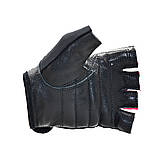 Рукавички для фітнесу MadMax MFG-251 Rainbow, жіночі, XS (обхват <16 см) натуральна шкіра, Червоні - комфорт і захист для, фото 4