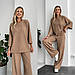 Жіночий ангоровий костюм кофта та штани Розміри: 42-44, 46-48, 50-52, фото 5
