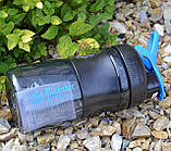 Шейкер спортивний BlenderBottle SportMixer, 590 мл, тритан, з вінчиком, чорний, BPA-free, герметичний, фото 3