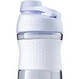 Шейкер спортивний BlenderBottle Twist, 820 мл, тритан, з вінчиком, білий, BPA-free, герметичний, фото 4