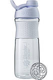 Шейкер спортивний BlenderBottle Twist, 820 мл, тритан, з вінчиком, білий, BPA-free, герметичний, фото 8