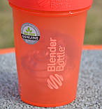 Шейкер спортивний BlenderBottle Classic Loop, 590 мл, пластик (PC5), з вінчиком, кораловий, BPA-free, фото 9