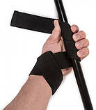 Лямки для важкої атлетики Power System PS-3400, Чорні/Жовті – для тяги та силових тренувань, фото 10