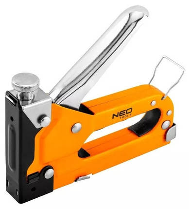 Степлер Neo Tools 4-14 мм, сталь, скобы J (16-032), фото 1