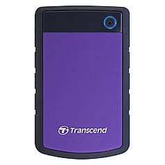 HDD накопичувач Transcend StoreJet 25H3 1TB (TS1TSJ25H3P) USB 3.0 Purple