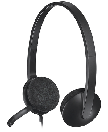 Гарнітура Logitech Stereo Headset H340, фото 1