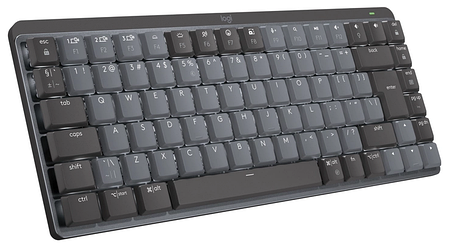 Клавіатура Logitech MX Mechanical Mini Minimalist Wireless Graphite (920-010780), фото 1