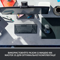 Клавіатура Logitech MX Mechanical Mini Minimalist Wireless Graphite (920-010780), фото 5