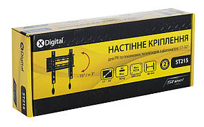 Кронштейн настінний X-Digital STEEL ST215 Black, фото 4