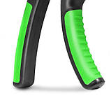 Еспандер кистьовий PowerPlay PP-4323, регульоване навантаження 10–40 кг, Чорний/Зелений – для хвата і сили кисті, фото 5