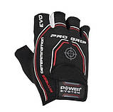 Рукавички для фітнесу Power System PS-2260E, чоловічі, XXL (обхват 21-23 см), екошкіра, Чорні - комфорт і захист для тренувань, фото 7