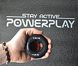 Еспандер кистьовий PowerPlay PP-4330, силіконовий, 31-36 кг, Чорний - для зміцнення хвата і передпліччя, фото 6
