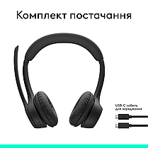 Гарнітура Logitech Zone 300 Wireless Headset BT Black (981-001407), фото 4