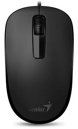 Миша Genius DX-125 USB, Black, фото 1