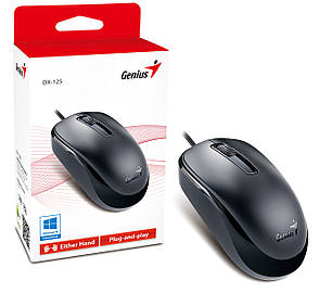 Миша Genius DX-125 USB, Black, фото 3