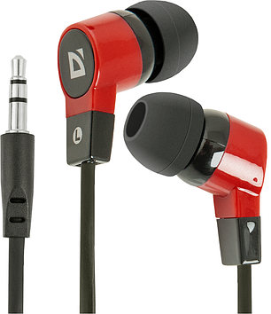 Навушники Defender Basic-619 Black/Red (63619), фото 1