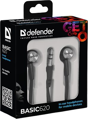 Навушники Defender Basic-620 Black (63620), фото 3