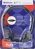 Гарнітура Defender Aura 104 Black (63104), фото 4