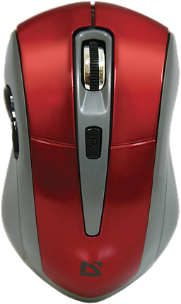Миша Defender Accura MM-965 Wireless Red (52966), фото 1