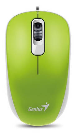 Миша Genius DX-110 USB, Green, фото 1