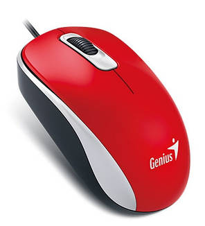 Миша Genius DX-110 USB, Red, фото 3