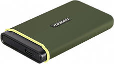 SSD накопичувач Transcend USB 3.1 Gen 2 Type-C ESD380C 2TB Military Green, фото 3