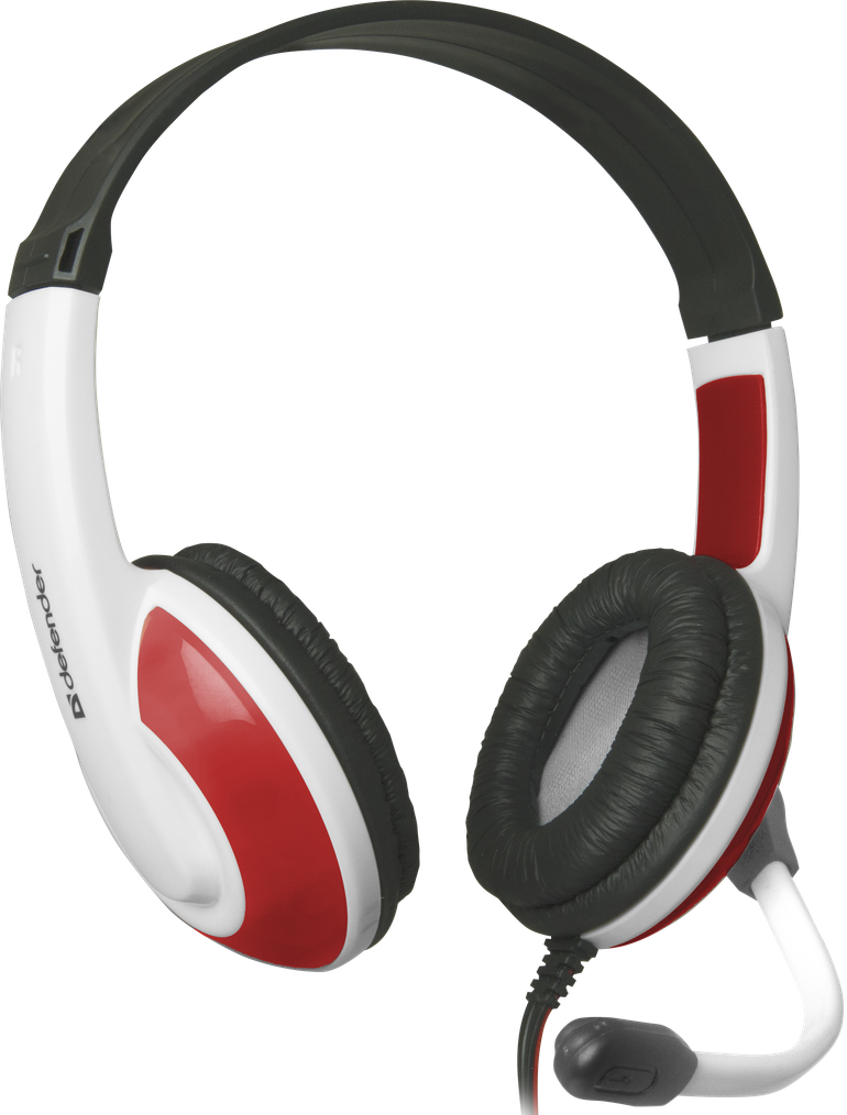 Гарнітура Defender Warhead G-120 Red+White (64098)