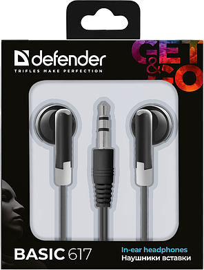 Навушники Defender 1 Basic-617 Black (63617), фото 4