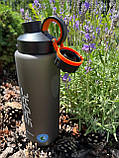 Спортивна пляшка для води CASNO KXN-1243, 1000 мл, чорний колір, BPA-free, герметична, з пластика, фото 5