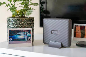 Мобільний фотопринтер Fujifilm Instax LINK WIDE M EX D GRAY, фото 4