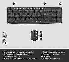 IT набір Logitech MK235 Wireless Combo, US (920-007931), фото 2