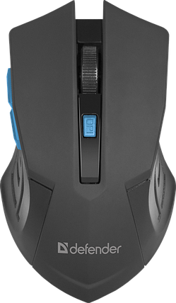 Миша Defender Accura MM-275 Wireless синій (52275), фото 1