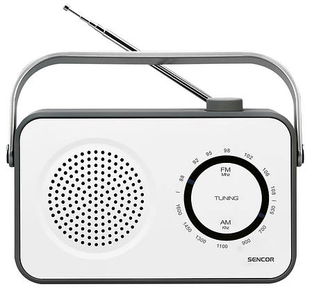 Радіоприймач Sencor SRD 2100 White, фото 3