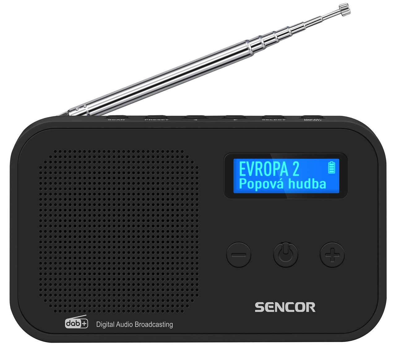 Радіоприймач SENCOR SRD 7200 Чорний