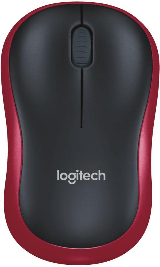 Миша Logitech M185 Wireless Mouse Red
