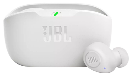Гарнітура JBL WAVE BUDS White (JBLWBUDSWHT), фото 1