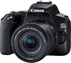 Цифрова дзеркальна фотокамера Canon EOS 250D Kit 18-55 IS STM Black