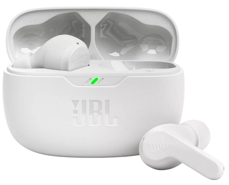 Гарнітура JBL WAVE BEAM White (JBLWBEAMWHT), фото 1
