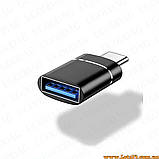 OTG адаптер перехідник з USB TYPE C ТАТО на USB 3.0 МАМА конвертер, фото 6