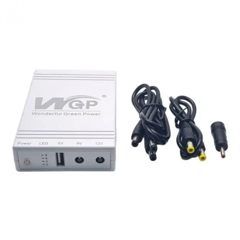 ДБЖ для роутера UPS WGP-103 10400 mAh на 5V 9V 12V