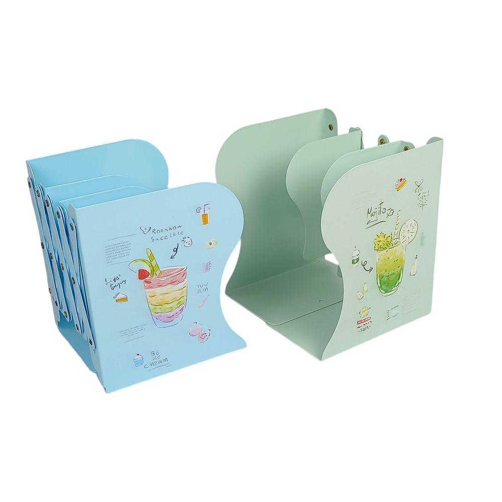 Підставка-тримач для книг металева "Coctails" 20,8 х18, 8см, mix 666-771-B KNZ