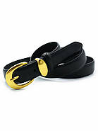 Жіночий шкіряний ремінь 2,3 х 105 см Weatro, фото 2