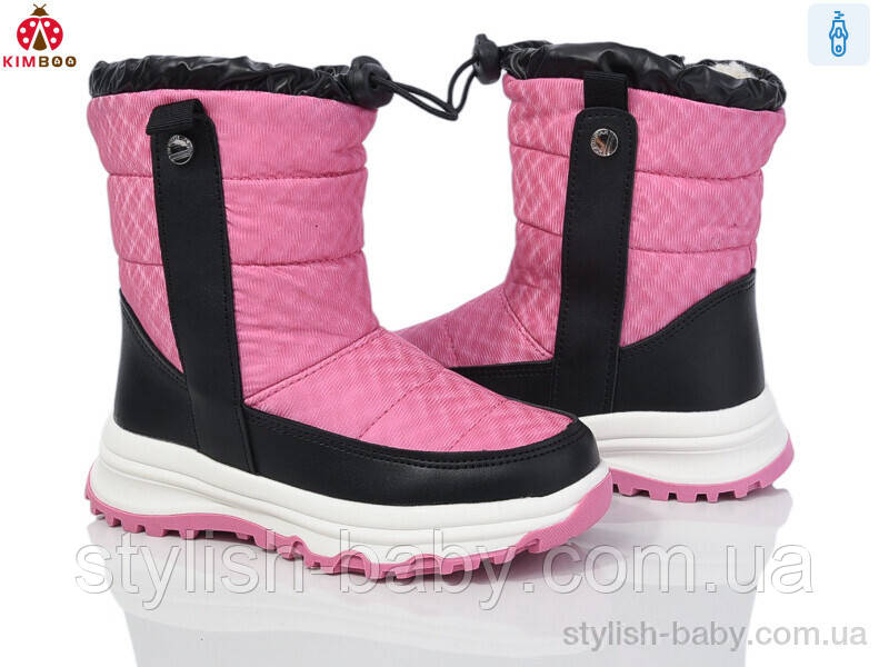 Дитяче взуття гуртом. Дитяче зимове взуття 2024 бренда Сонце — Kimbo-o для дівчаток (рр. з 27 по 32)