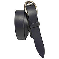 Ремінь жіночий темно-синій шкіряний Арт.:RWK0129-20