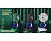 Мінівентилятор Telescopic Folding Fan з USB (білий, зелений, чорний), Портативний настільний вентилятор, фото 2