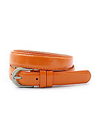 Жіночий ремінь 2,3 х 110 см Помаранчевий zhn-kz-kit23-04, фото 3