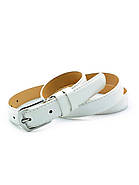 Жіночий ремінь 2,3 х 110 см Білий zhn-kz-kit23-06, фото 3