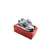 Жіночі кросівки New Balance 574 Light Grey (Сірі) Нью Баланс 574 натуральна замша текстиль демісезон, фото 4