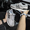 Жіночі кросівки New Balance 574 Light Grey (Сірі) Нью Баланс 574 натуральна замша текстиль демісезон, фото 7