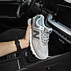 Жіночі кросівки New Balance 574 Light Grey (Сірі) Нью Баланс 574 натуральна замша текстиль демісезон, фото 9